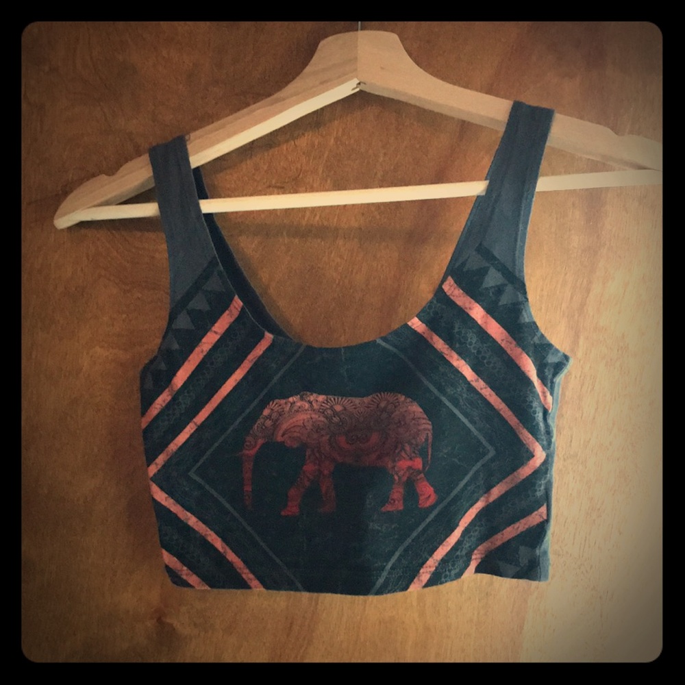 Urban Outfitters boho crop top